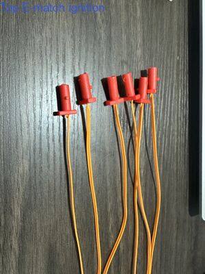 kaufen T-Cap elektrische Streichholzzzzündung Wasserdichte PVC Isolierung für Feuerwerk Pyrotechnik online manufacture