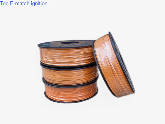 কেনা 500 এম কমলা তামা কয়েল ডায়া 0.45 মিমি সংযোগ তার ইলেকট্রনিক ইগনিশন সিস্টেম ফায়ারওয়ার্ক online manufacture