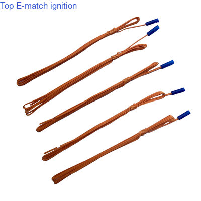 acheter Fabrique directe 5m fil orange bleu capuchon électronique contrôle à distance d'allumage CE certifié cordes de cuivre allumette électrique online manufacture