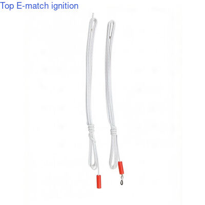 acheter 4m fil blanc chapeau rouge allumette électrique pyrotechnique allumeur feux d'artifice système d'allumage sécurité en vrac Noël mariage d'Halloween online manufacture
