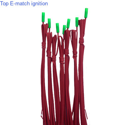 kaufen TOP FTB-T 2m Rot Kupferkernzünddraht mit grüner Kappe für elektronische Feuerwerksanlagen (CE-zertifiziert) online manufacture
