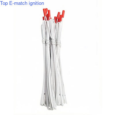 comprar 1m White Wire Red Cap Electric Match com efeito de faísca para Natal Halloween Wedding & Chinese New Year Fireworks performance online manufacture