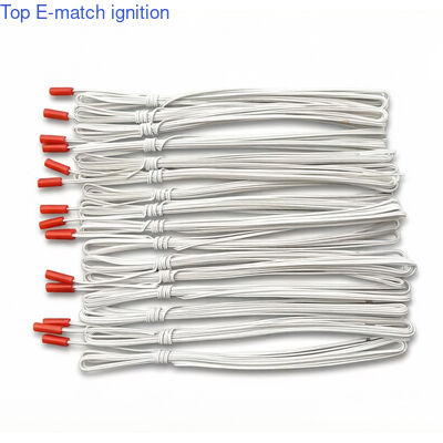 acheter 30cm de haute qualité fil blanc Cap rouge CE certifié télécommande cuivre corde électrique allumage pour les feux d'artifice à grande échelle online manufacture